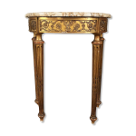 Console  demi - lune  style louis xvi priode napolon iii