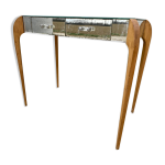 Console design 1960 miroir