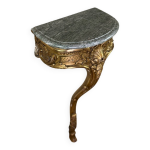 Console d entre - deux, bois sculpt et dor de style louis xv, vers 1900, ma