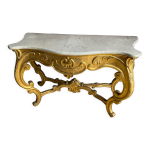 Console dore style louis xv 19 s