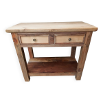 Console �tabli en bois massif