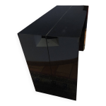 Console extensible roche bobois laquée noire 4 rallonges Console extensible roche bobois laquée noire 4 rallonges