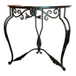 Console fer forg 1 / 2 lune