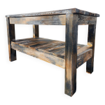 Console de ferme en bois massif