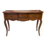 Console en merisier