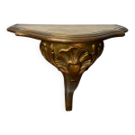 Console murale dore de style baroque
