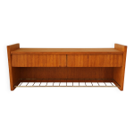 Console murale, meuble d'entre scandinave, 1970