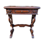 Console restauration merisier montants crosse louis philippe