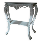Console style baroque blanche