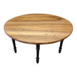 Console table en noyer deux en un