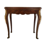 Console se transformant en table de jeu de style louis xv 19me sicle