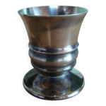 Coquetier en mtal argent poinonn