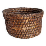 Corbeille, banneton art populaire en paille