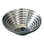 Corbeille maya vintage par giulio confalonieri pour alessi