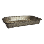 Corbeille en mtal argent