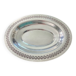 Corbeille en mtal argent art dco