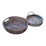 Corbeilles en osier anciennes