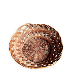 Corbeille en osier tress n2