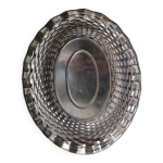 Corbeille pain vintage inox metal dploy france
