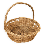 Corbeille de pr�sentation en osier naturel