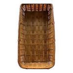 Corbeille rotin et bambou