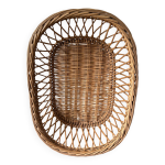 Corbeille vintage en rotin