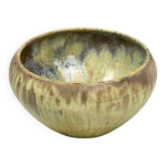 Coupe art nouveau en gr�s flamm� �maill� d alexandre bigot - 1914