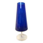 Coupe bleue verre murano, 1970