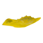 Coupe coquillage en verre murano jaune, luigi mellara, 1970s Coupe coquillage en verre murano jaune, luigi mellara, 1970s