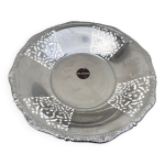 Coupe  fruits alessi en mtal argent ajour