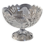 Coupe  fruits ou  bonbons vintage en cristal