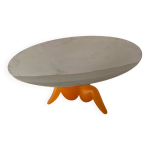 Coupe  fruits philippe starck - orange et inox