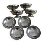 Coupes  glace inox vintage