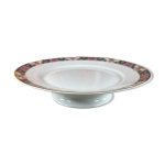 Coupe sur pied présentoir gateau en porcelaine de limoges Coupe sur pied présentoir gateau en porcelaine de limoges