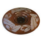 Coupe en verre art dco signe n collet france