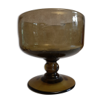 Coupe en verre bull� de la roch�re