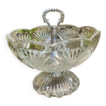 Coupe en verre cisel vintage