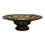 Coupe verre fum vintage, style art dco