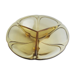Coupe en verre jaune