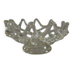 Coupe en verre souffl - italie 1950