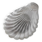 Coupelle coquille saint jacques en cristal