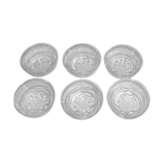 Coupelles en verre 2 lots de 6