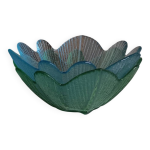 Coupelles en verre forme de fleur