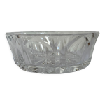 Coupelle vide poche en verre taill vintage 1950