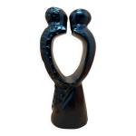 Couple d'amoureux en statite art africain de gmbh