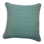Coussin carr  bords passepoils
