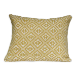 Coussin dokmai moutarde 40x50 cm