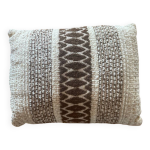 Coussin vintage blanche porte