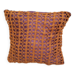 Coussin vintage au crochet