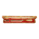 Couteau de service  dents dans son crin vintage